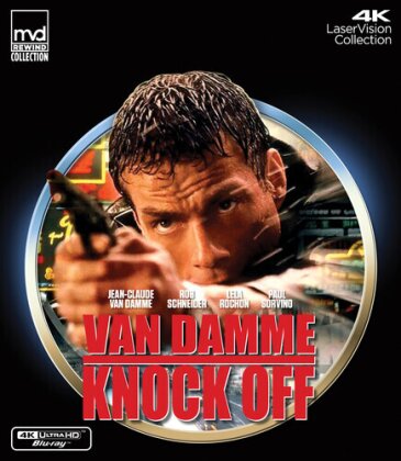 Knock Off (1998) (MVD Rewind Collection, Collector's Edition, Restored, 4K Ultra HD + Blu-ray)