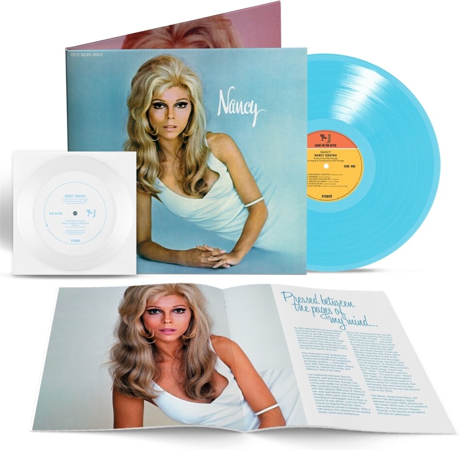 Nancy Sinatra - Nancy 2025 Reissue, Light In The Attic, Gatefold, Blue Vinyl, 2 LPs