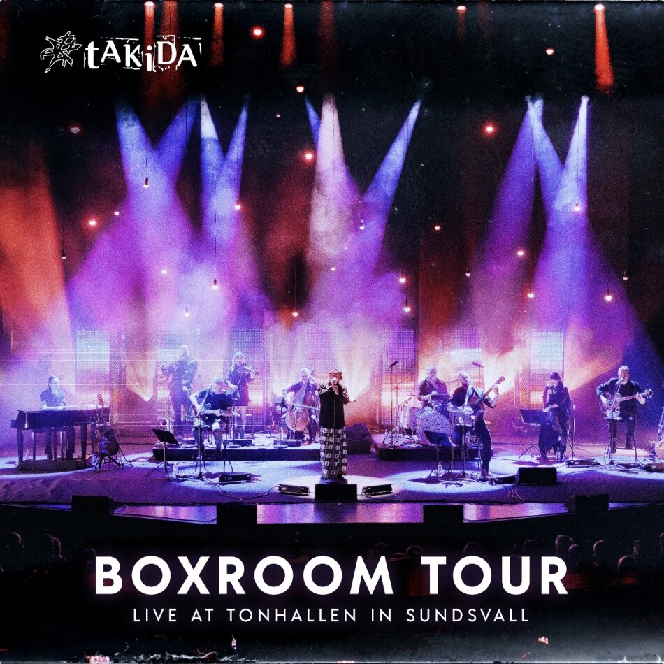 Takida - Boxroom Tour - Live At Tonhallen In Sundsvall CD + DVD