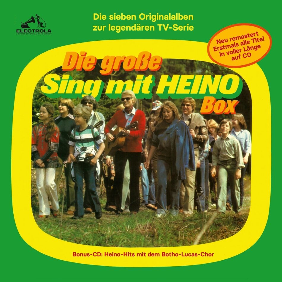 Heino - Die große Sing mit Heino-Box 8 CDs