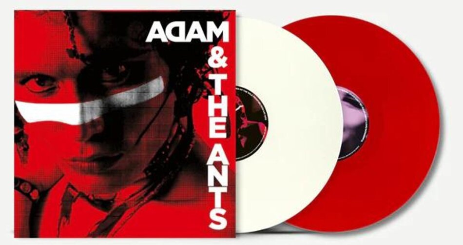 Adam Ant - The Singles Gatefold, Red / White Vinyl, 2 LPs