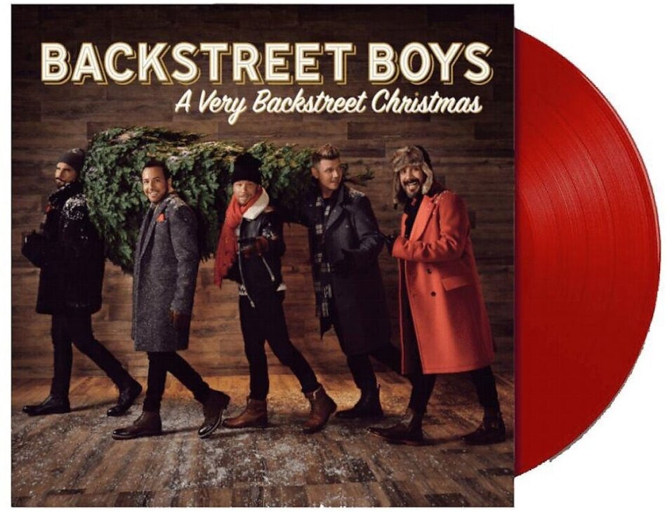 Backstreet Boys - A Very Backstreet Christmas 2025 Reissue, BMG Rights Management, Red Vinyl, LP