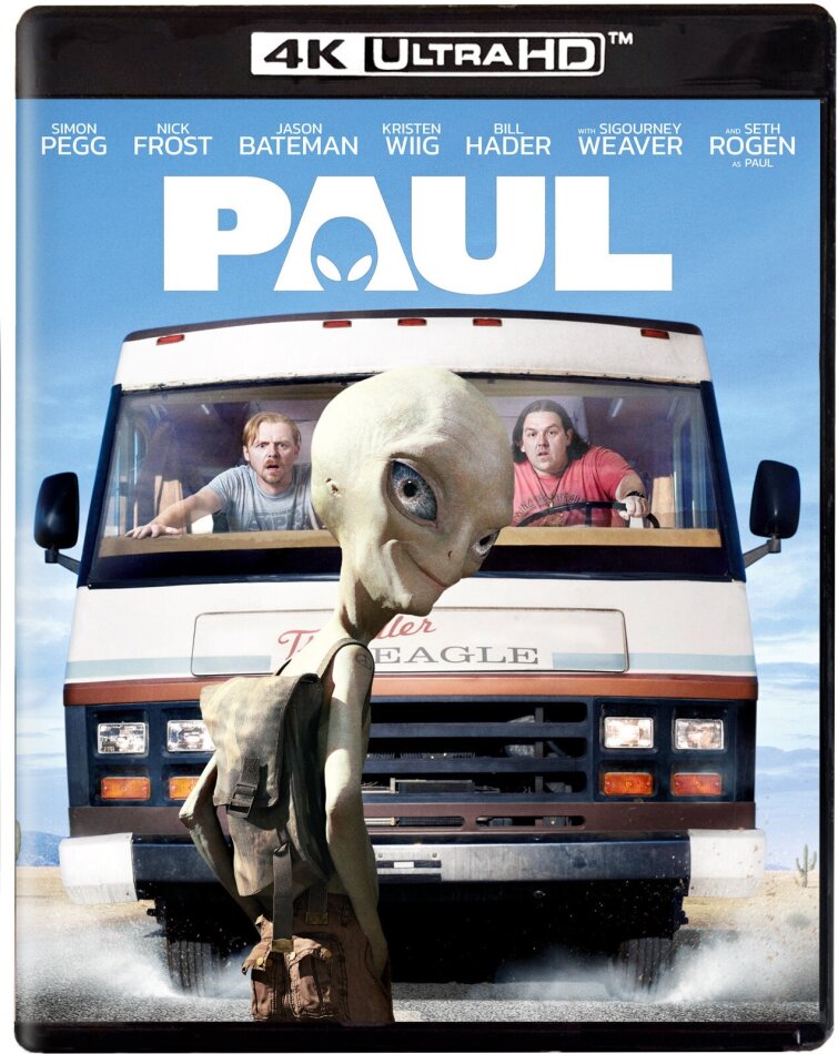 Paul (2010) Flip cover, 4K Ultra HD + 2 Blu-rays