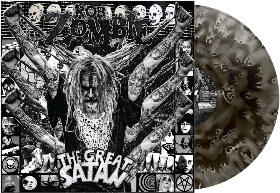 Rob Zombie - The Great Satan Gatefold, Ghostly Black Vinyl, LP