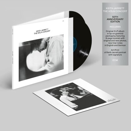 Keith Jarrett - K&ouml;ln Concert (2025 Reissue, ECM Records, Gatefold, 2 LP)