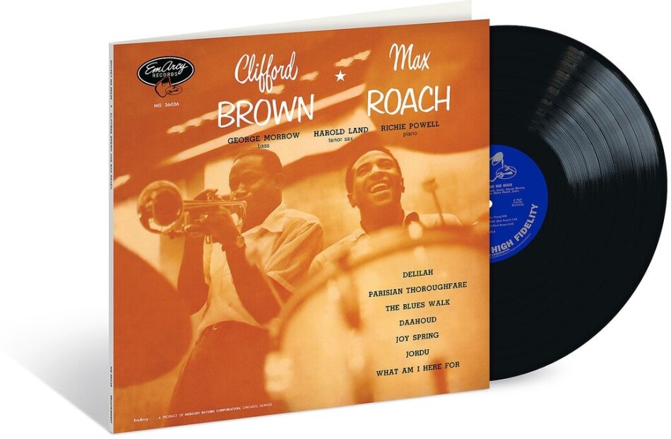 Clifford Brown & Max Roach - --- 2025 Reissue, Acoustic Sounds, Verve, LP