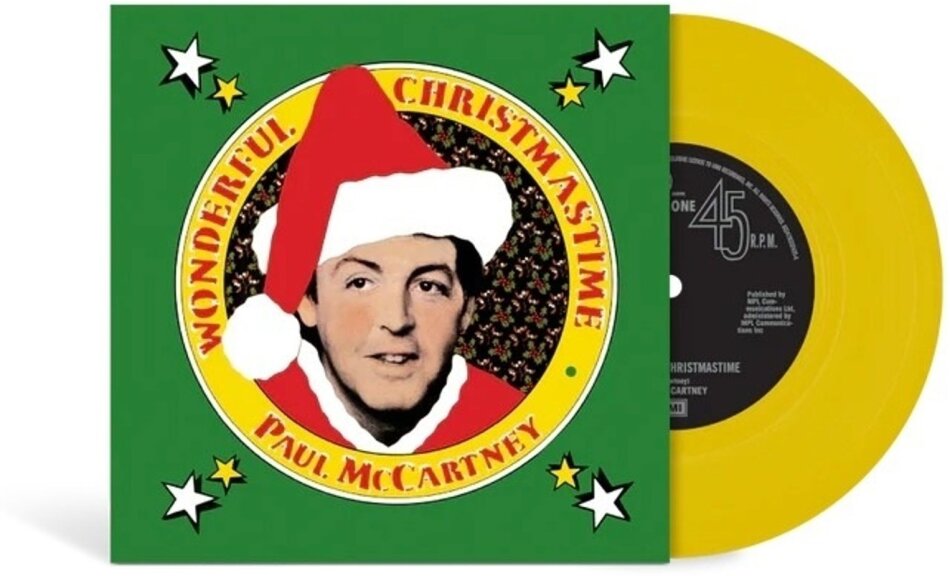 Paul McCartney - Wonderful Christmastime / Rudolph The Red-Nosed Reindeer 2025 Reissue, Universal, 7" Single