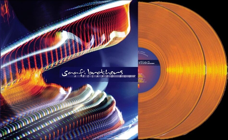 Saafi Brothers - A Relaxed Blur Orange Vinyl, 2 LPs