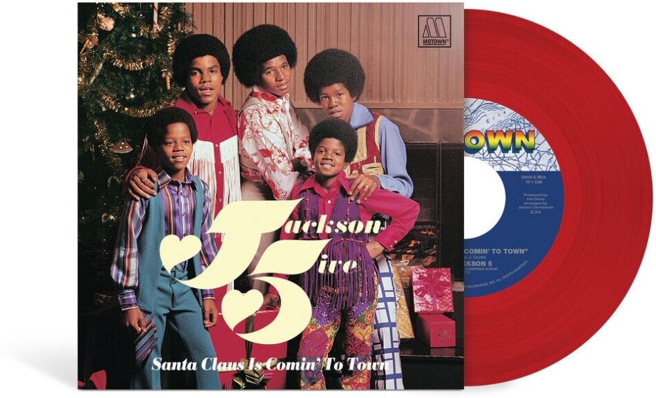 Jackson 5 - Santa Claus Is Comin' To Town/Christmas Won't Be 7" Single