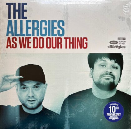 The Allergies - As We Do Our Thing (2025 Reissue, Jalapeno Records, Anniversary Edition, Blue Vinyl, LP)