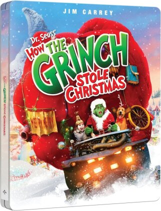 Le Grinch - How the Grinch stole Christmas (2000) (&Eacute;dition Limit&eacute;e, Steelbook, 4K Ultra HD + Blu-ray)