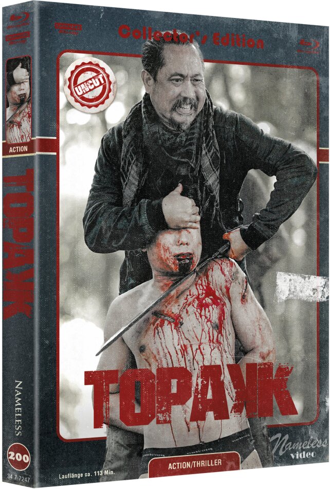 Topakk (2023) Cover C, Limited Collector's Edition, Mediabook, 4K Ultra HD + Blu-ray
