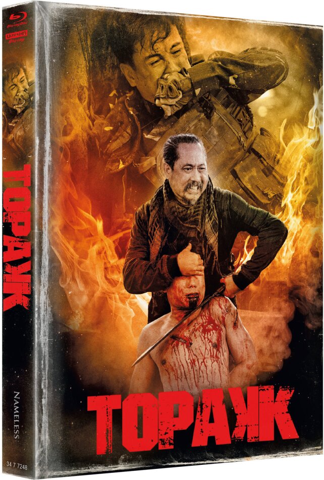 Topakk (2023) Cover D, Wattiert, Limited Edition, Mediabook, 4K Ultra HD + Blu-ray