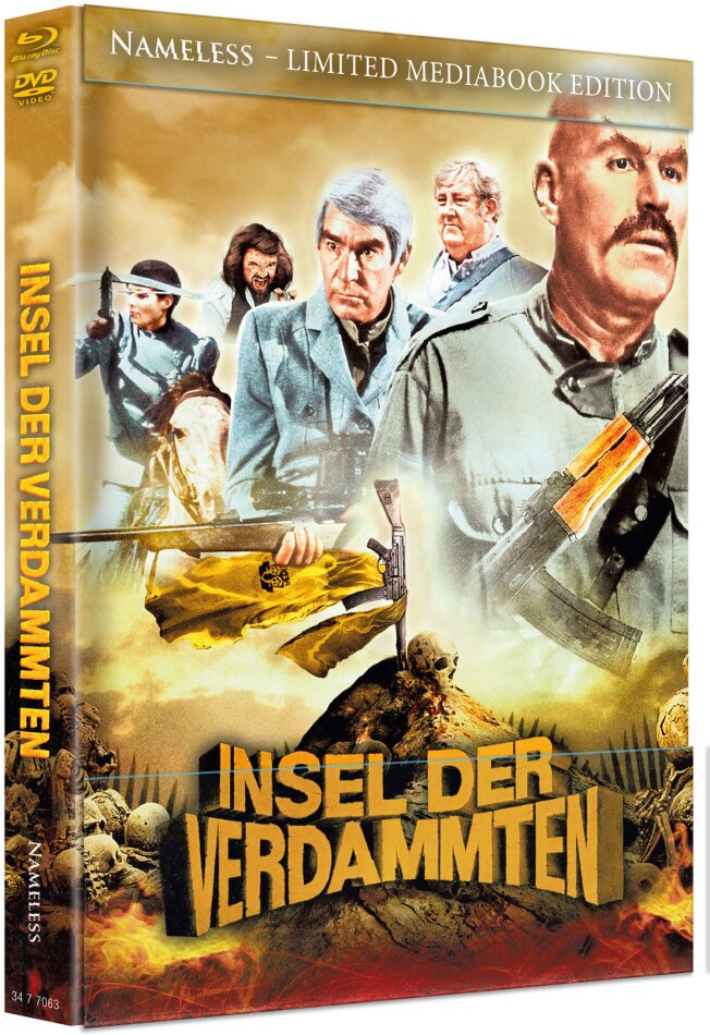 Insel der Verdammten (1982) Cover C, Limited Edition, Mediabook, Blu-ray + DVD + CD