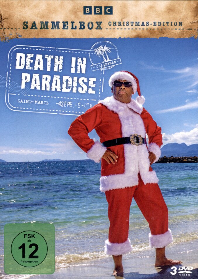 Death in Paradise - Christmas Edition Sammelbox BBC, 3 DVDs