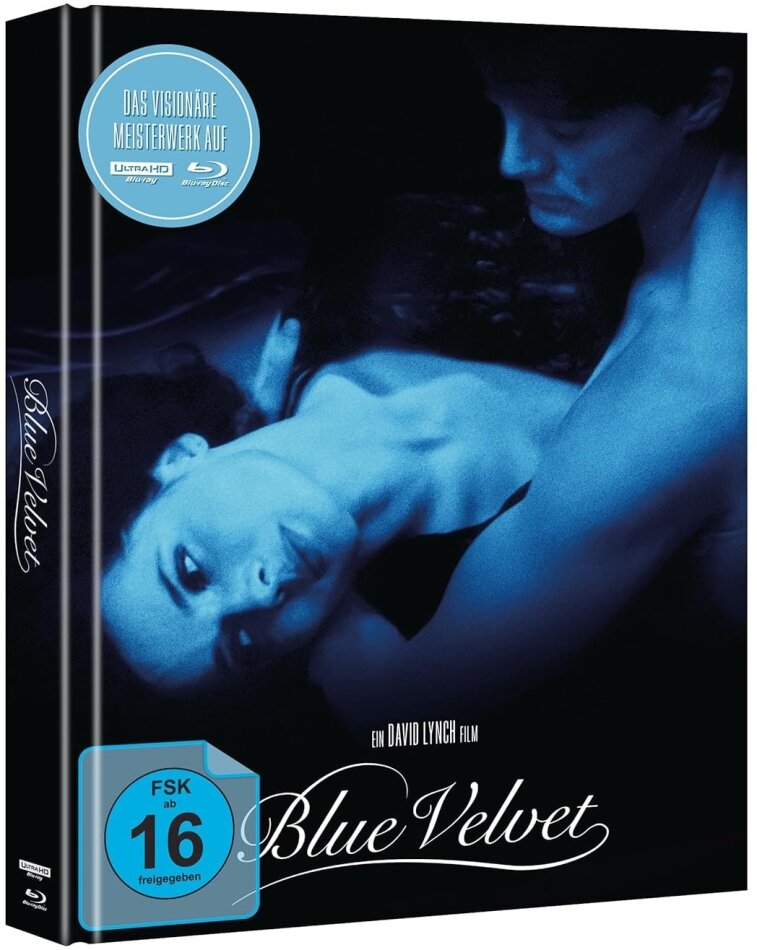 Blue Velvet (1986) Cover B, Limited Edition, Mediabook, 4K Ultra HD + 2 Blu-rays