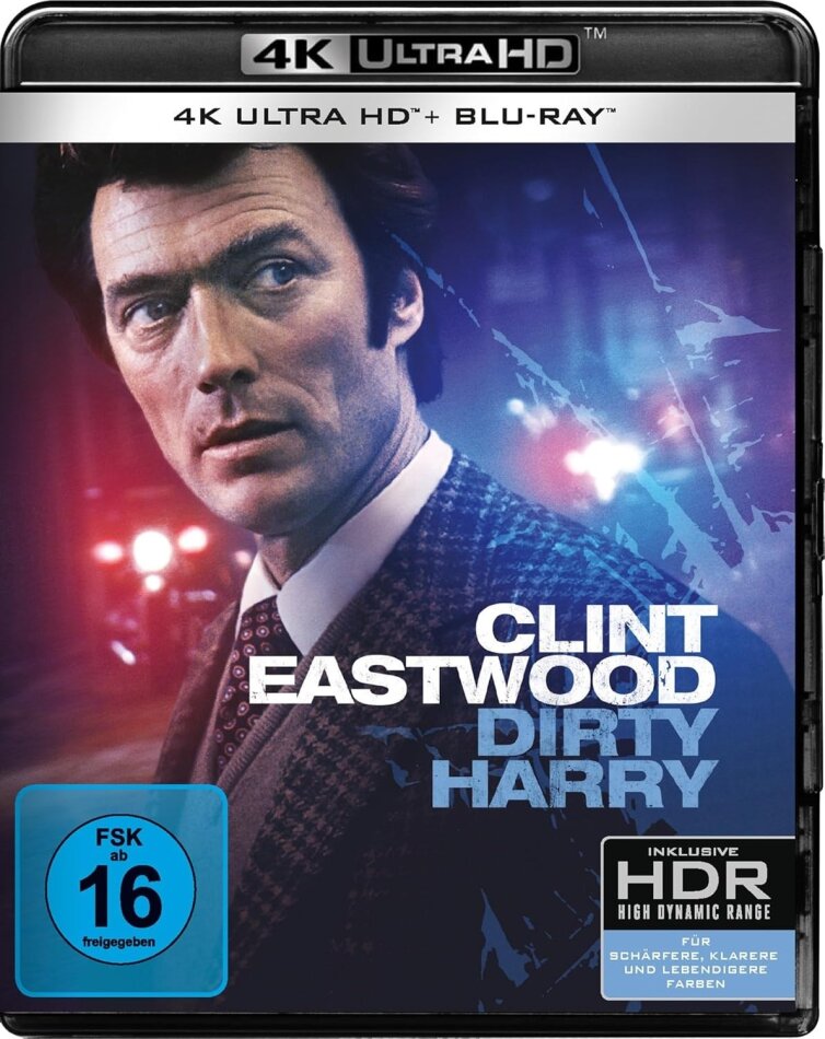 Dirty Harry (1971) 4K Ultra HD + Blu-ray