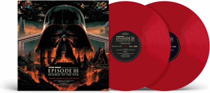 John Williams (*1932) (Komponist/Dirigent) - Star Wars - Revenge Of The Sith - OST (2025 Reissue, Walt Disney Records, Red Vinyl, 2 LPs)