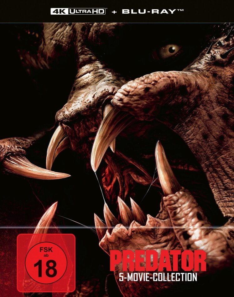 Predator 1-5 - 5-Movie-Collection 5 4K Ultra HDs + 5 Blu-rays