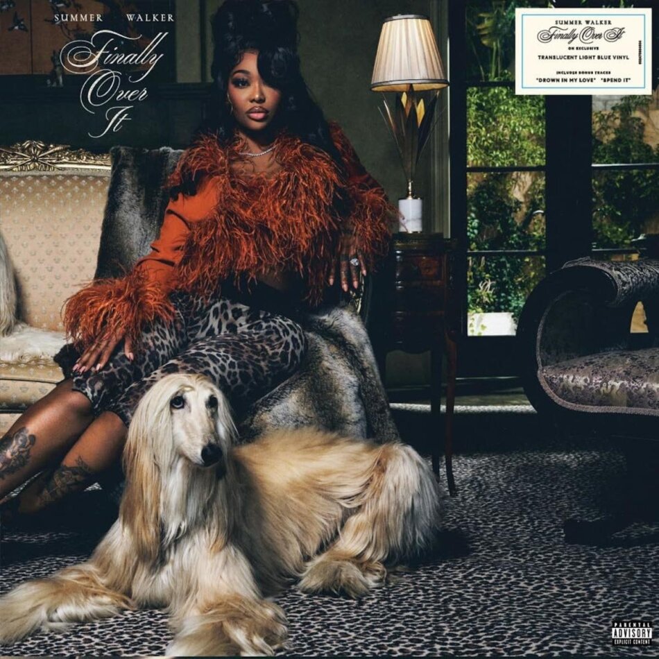 Summer Walker - Finally Over It: For Better Edition standard, Translucent Light Blue Vinyl, LP