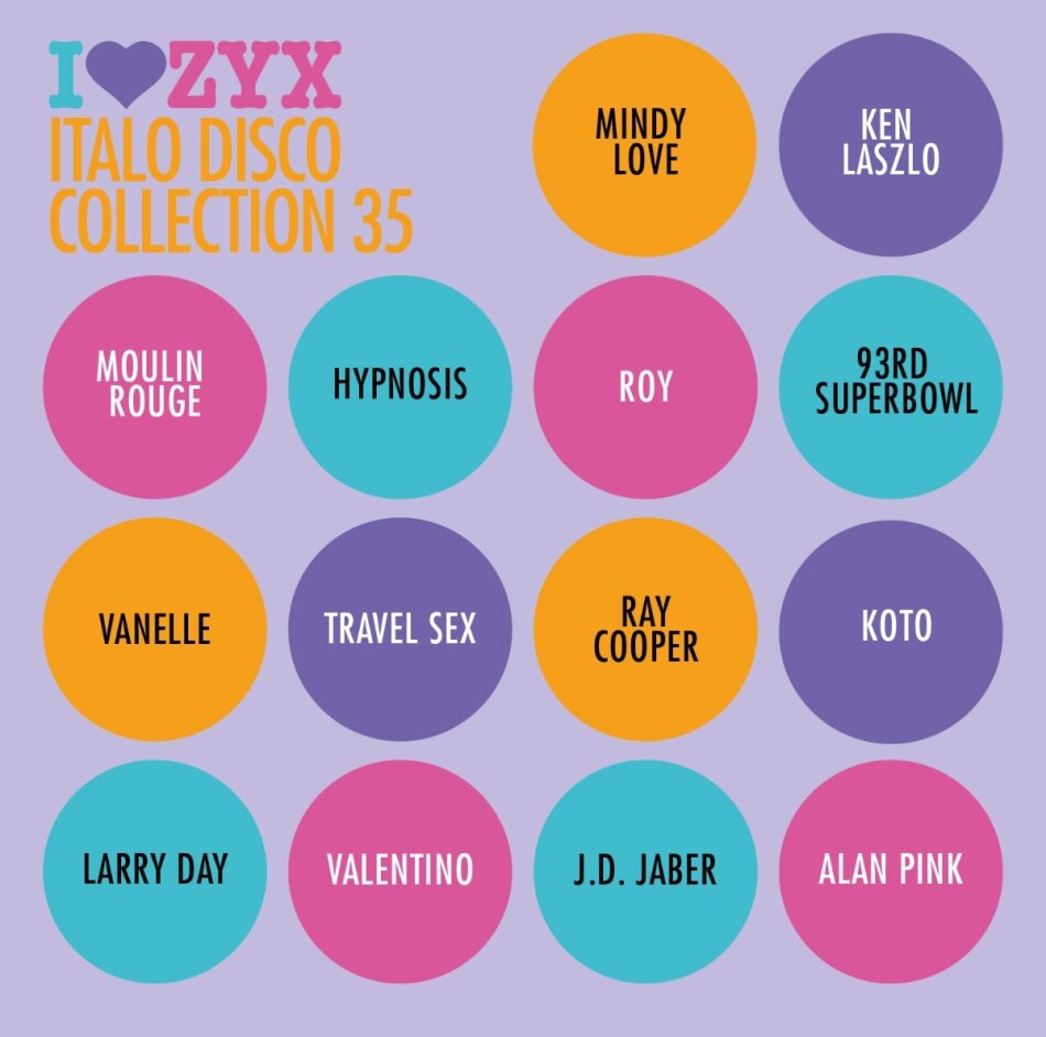 ZYX Italo Disco Collection 35 2 CDs
