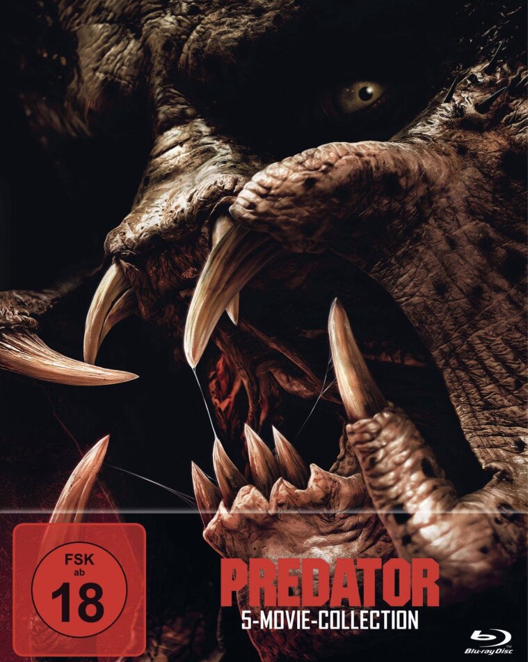Predator 1-5 - 5-Movie-Collection 5 Blu-rays