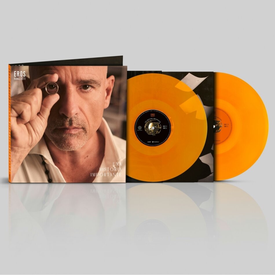 Eros Ramazzotti - Una Historia Importante Spanish Version, Orange Vinyl, 2 LPs