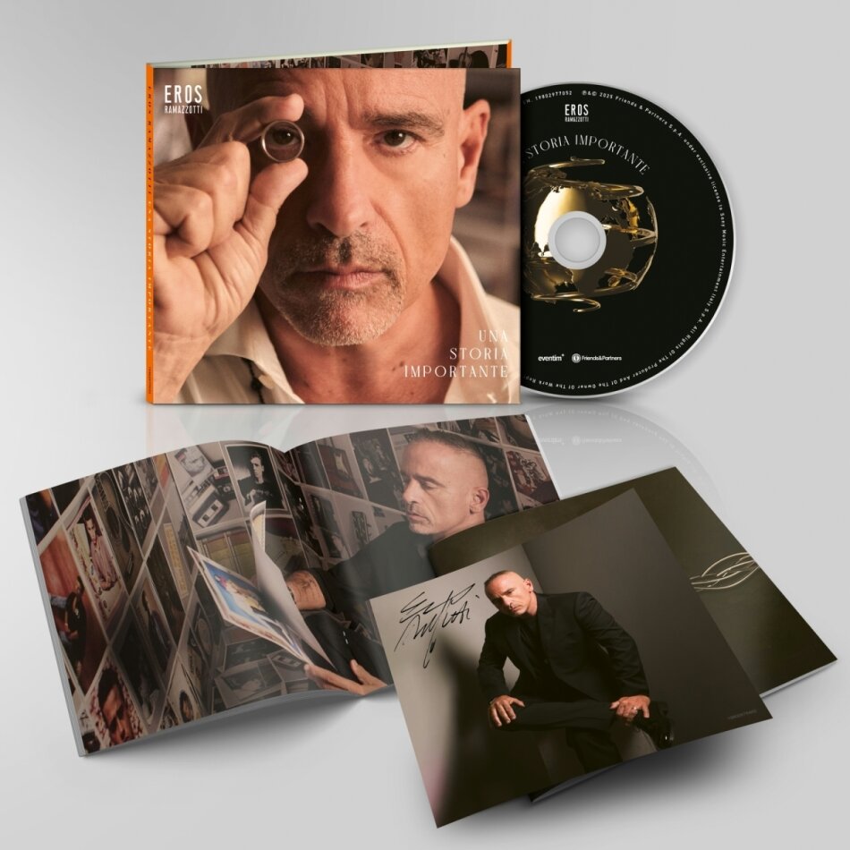 Eros Ramazzotti - Una Storia Importante Signed Edition, Italian Version, Deluxe Edition