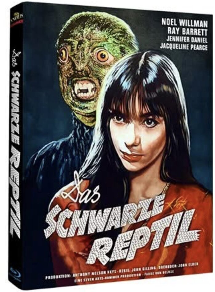 Das schwarze Reptil (1966) Cover C, Limited Edition, Mediabook