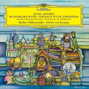 Maurice Ravel (1875-1937), Modest Mussorgsky (1839-1881), Herbert von Karajan & Berliner Philharmoniker - Bolero / Pictures At An Exhibition Japan Edition, Hybrid SACD