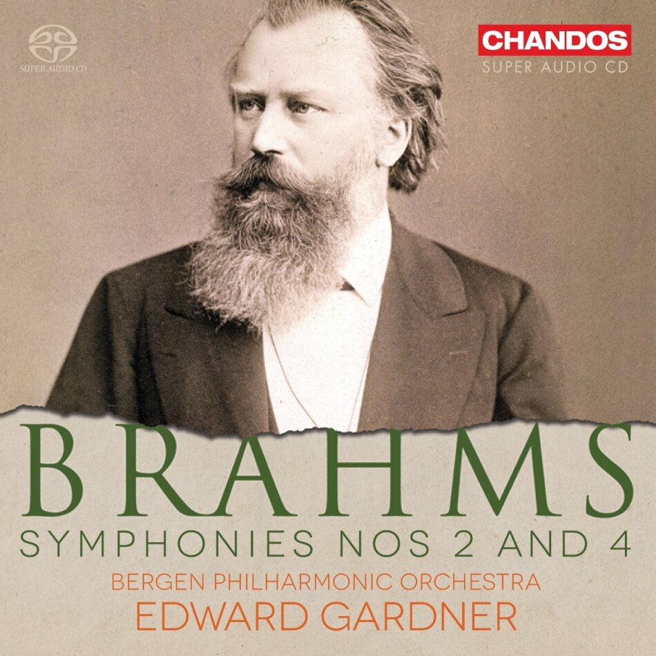 Bergen Philharmonic Orchestra, Johannes Brahms (1833-1897) & Edward Gardner - Symphonies Nos 2 and 3