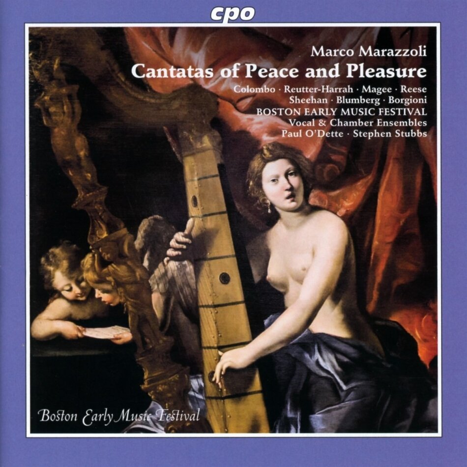 Boston Early Music Festival Vocal & Chamber Ensemble, Marco Marazzoli (1608?-1662), Stephen Stubbs & Paul O'Dette - Garden Of Earthly Delights (Cantatas) 2 CDs