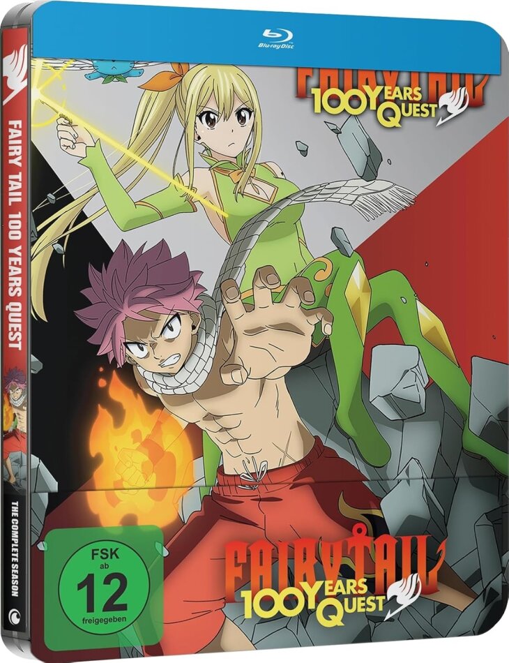 Fairy Tail: 100 Years Quest Gesamtausgabe, Limited Edition, Steelbook, 4 Blu-rays