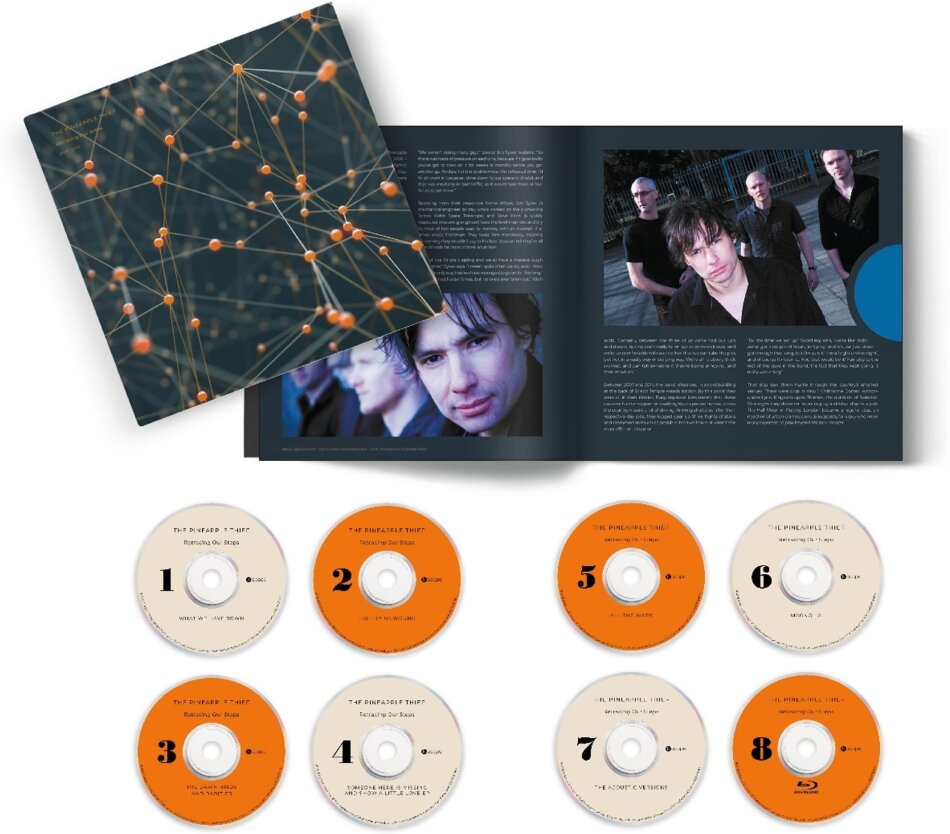 Pineapple Thief - Retracing Our Steps Boxset, 7 CDs + Blu-ray + Buch
