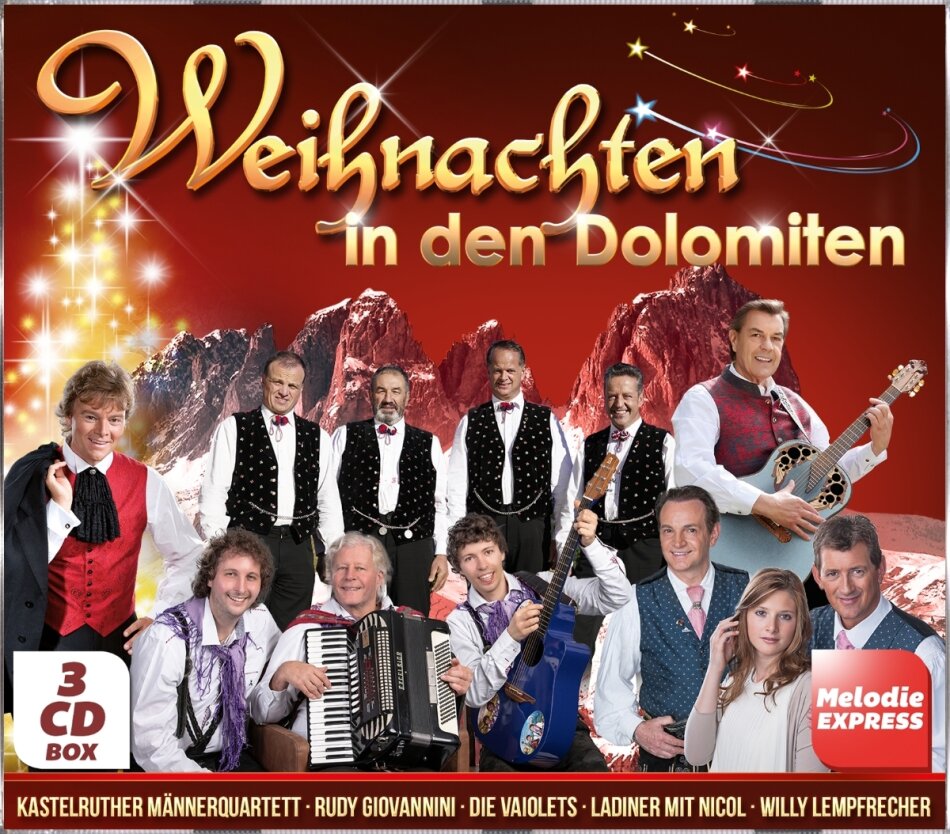 Weihnachten In Den Dolomiten 3 CDs