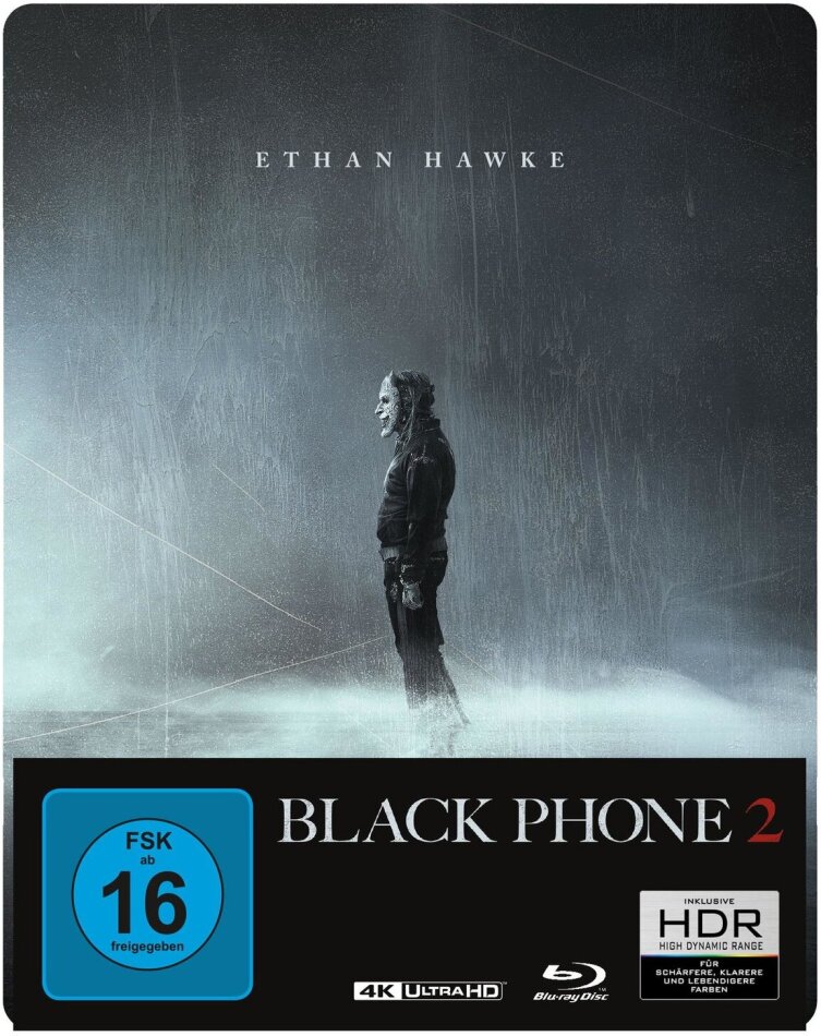 Black Phone 2 (2025) Limited Edition, Steelbook, 4K Ultra HD + Blu-ray