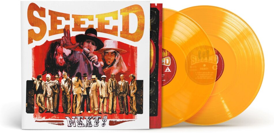 Seeed - Next 2025 Reissue, BMG Rights Management, Gatefold, Édition 20ème Anniversaire, Translucent Orange Vinyl, 2 LP