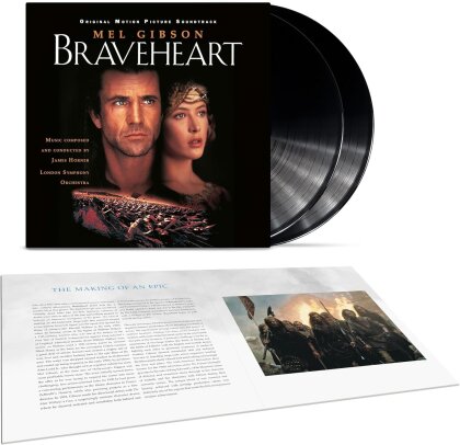 James Horner - Braveheart - OST (2025 Reissue, Deutsche Grammophon, 30th Anniversary Edition, 2 LPs)