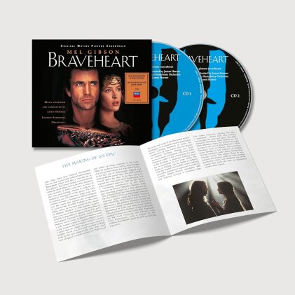 James Horner - Braveheart - OST (2025 Reissue, Deutsche Grammophon, 30th Anniversary Edition, 2 CDs)