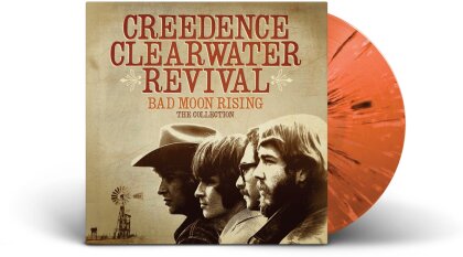 Creedence Clearwater Revival - Bad Moon Rising: The Collection (2025 Reissue, CH Exclusive, Concord Records, Orange Splatter Vinyl, LP)