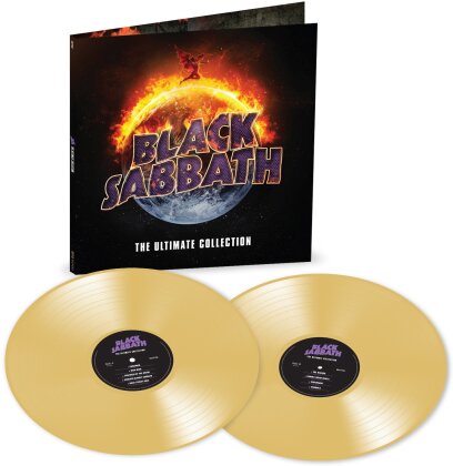 Black Sabbath - The Ultimate Collection (2025 Reissue, CH Exclusive, BMG, Gold Vinyl, 2 LPs)
