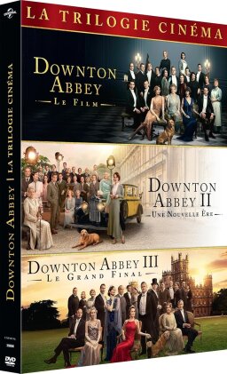 Downton Abbey 1-3 - Downton Abbey - Le film (2019) / Downton Abbey 2 : Une nouvelle &egrave;re (2022) / Downton Abbey 3 : Le Grand final (2025) (3 DVD)