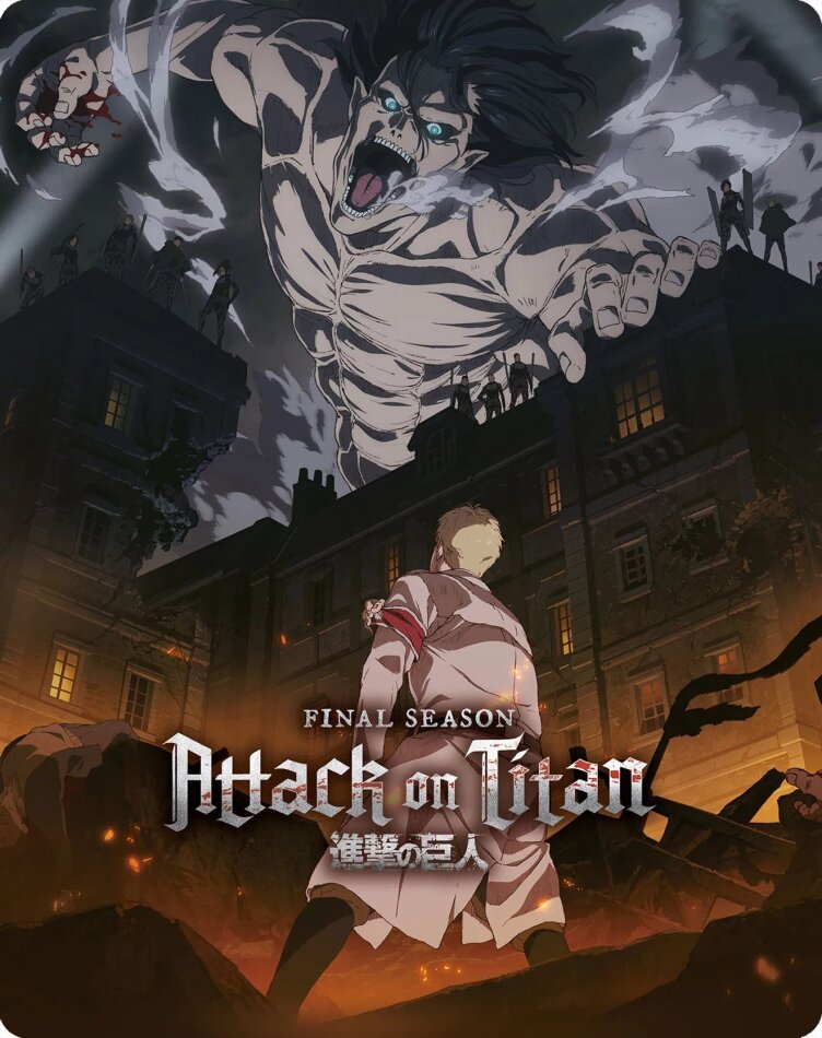 Attack On Titan - Season 4 - The Final Season Limited Edition, Steelbook, 7 Blu-rays
