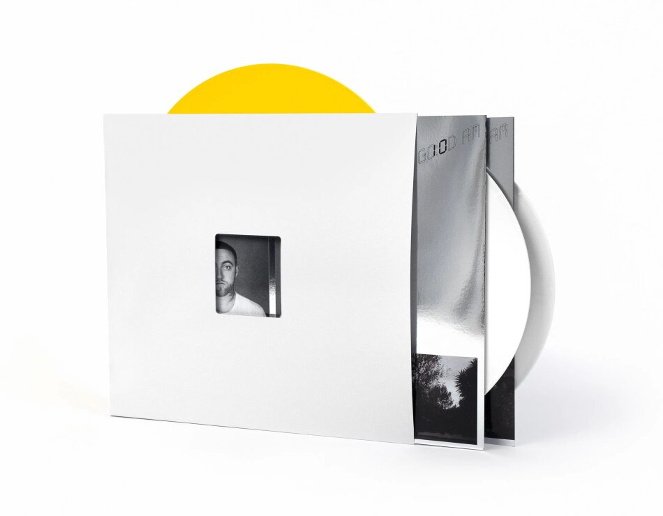 Mac Miller - GO:OD AM 2025 Reissue, Warner Records, 10th Anniversary Edition, Milky Clear & Canary Yellow Vinyl, 3 LPs