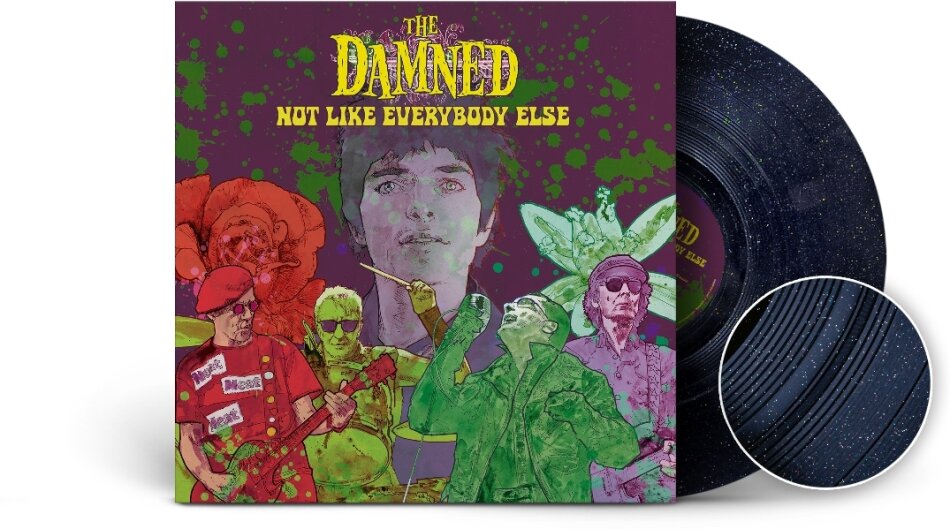 The Damned - Not Like Everybody Else Colored, LP