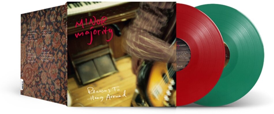 Minor Majority - Reasons To Hang Around 2025 Reissue, Red+Green Vinyl, 2 LP