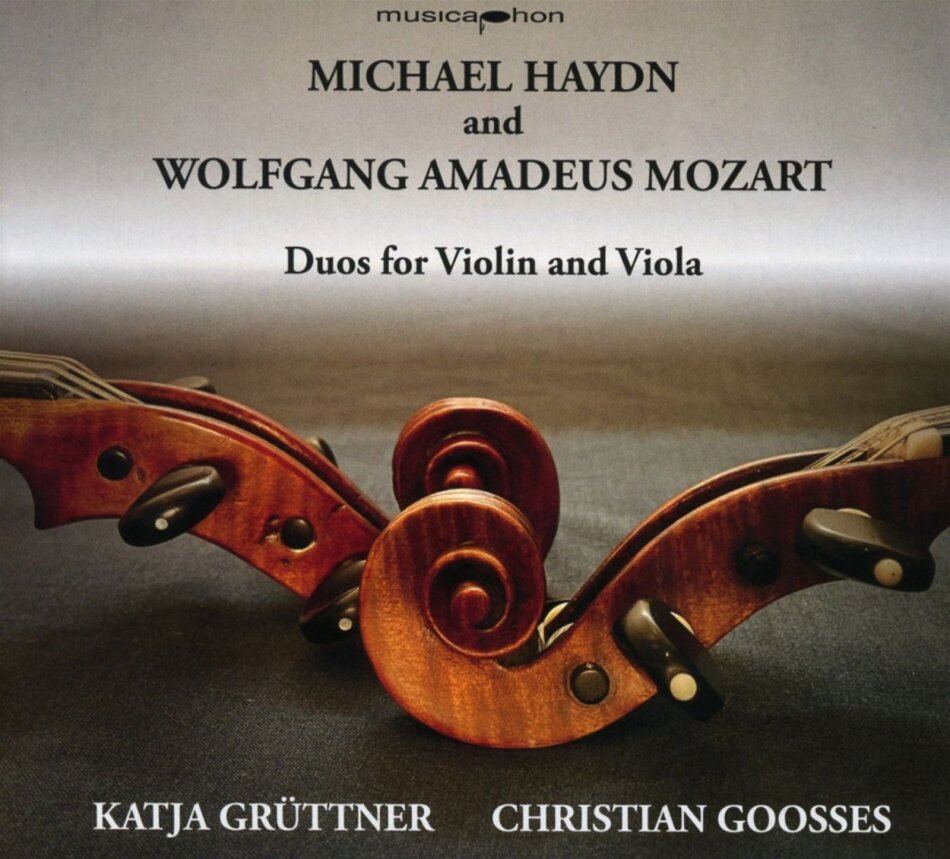 Michael Haydn (1737-1806), Wolfgang Amadeus Mozart (1756-1791), Katja Grüttner & Christian Goosses - Duos For Vn & Viola 2 CD