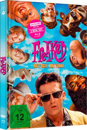 Freaked (1993) (Limited Edition, Mediabook, 4K Ultra HD + Blu-ray)