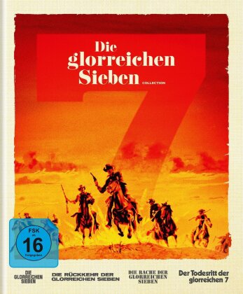 Die glorreichen Sieben Collection (Digibook, Edizione Limitata, Mediabook, 4K Ultra HD + 5 Blu-ray)