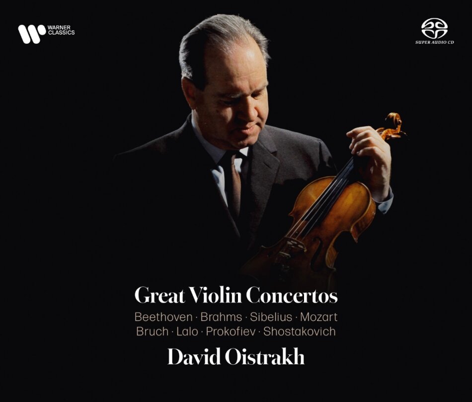David Oistrakh - Great Violin Concertos Boxset, 6 CD